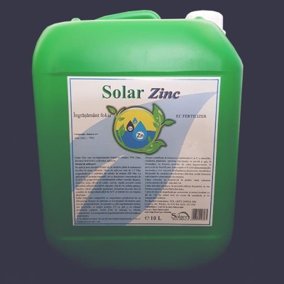 Ingrasamant foliar Solar ZINC, 10 litri, SOLAREX