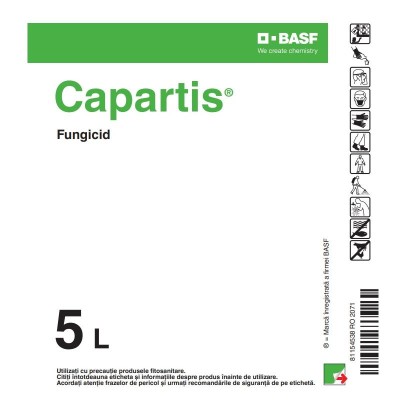 Fungicid sistemic CAPARTIS, Corteva, Rapita, Floarea Soarelui, Soia, 5L