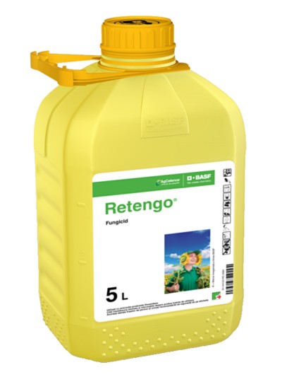 Fungicid RETENGO - 5 Litri, BASF, Preventiv, Grau, Floarea Soarelui, Porumb, Alternarioza, Septorioza