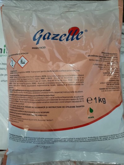 Insecticid GAZELLE 1 KG, UPL, Grâu, Porumb, Rapiță