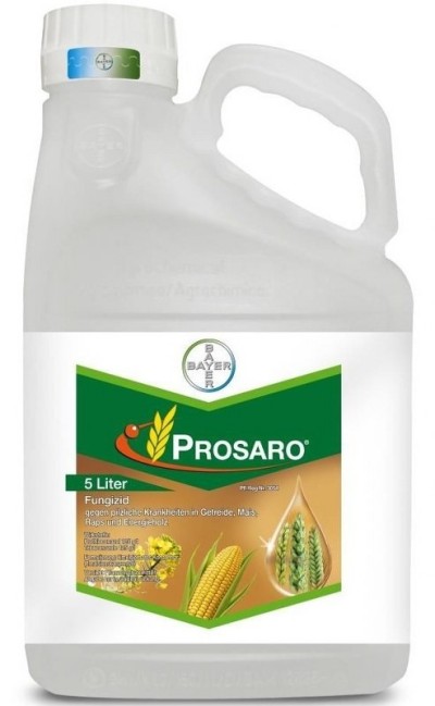 Fungicid PROSARO 250 EC - 5 Litri, BAYER, Sistemic, Grau, Porumb, Fainare, Septorioza