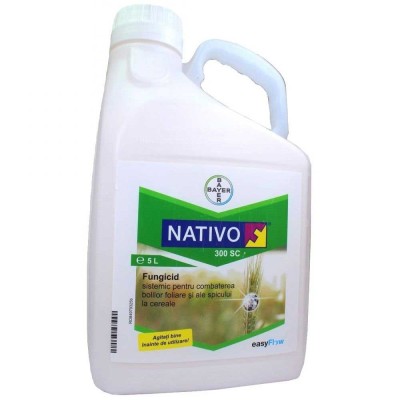Fungicid NATIVO 300 SC - 5 Litri, Bayer, Grau, Orz, Sistemic